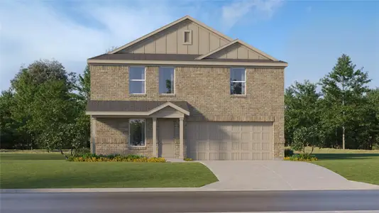New construction Single-Family house 31523 Pianella Ln, Huffman, TX 77336 plan Littleton - image