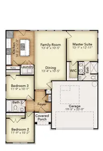 New construction Single-Family house 1011 Fortitude Trl, Chattanooga, TN 37421 plan Hampshire - image 3