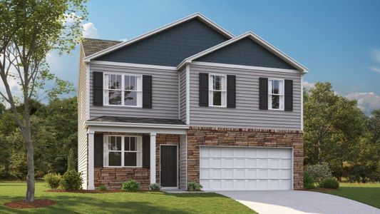 New construction Single-Family house 239 Old Warren School Rd, LaFayette, GA 30728 plan Belhaven - image