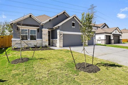 New construction Single-Family house 19016 Sedge Wren Lane, Pflugerville, TX 78660 Lexington- photo 0