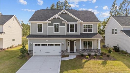 New construction Single-Family house 532 Watauga Ln, Aberdeen, NC 28315 plan DRAYTON - image