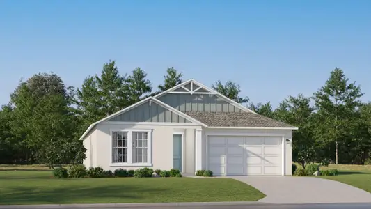 New construction Single-Family house 22607 Aperture Wy, Land O' Lakes, FL 34637 plan Augusta - image