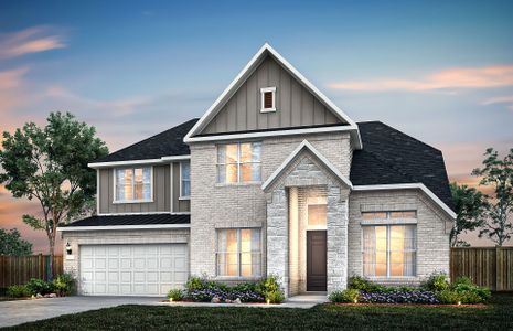 New construction Single-Family house 16308 Winnie Mae Bnd, Pflugerville, TX 78660 plan Ferris - image