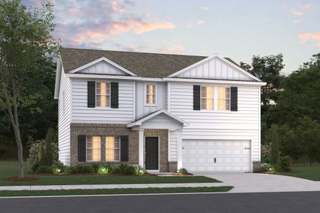 New construction Single-Family house 2564 Peaceful Valley Dr, Columbia, TN 38401 plan Hudson - image