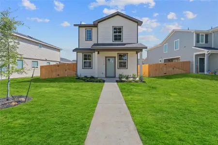 New construction Single-Family house 210 Constanza Trl, Bastrop, TX 78602 plan The Buchanan - image