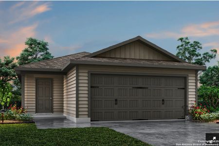 New construction Single-Family house 713 Cadena Lp, Kenedy, TX 78119 plan Olympic - image