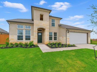 New construction Single-Family house 13614 Hartwell Bend Dr, Texas City, TX 77568 plan The Victoria C - image