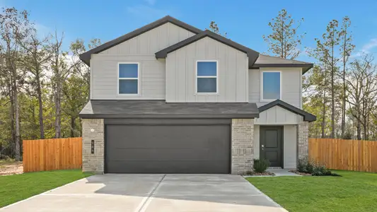 New construction Single-Family house 984 Sutherland Falls St, Conroe, TX 77303 plan Davis - image