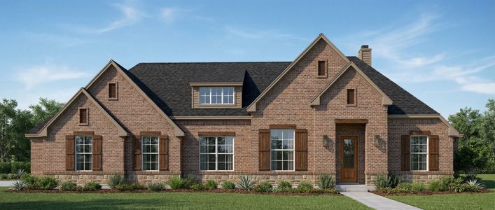 New construction Single-Family house 561 Royal Santana Run, Weatherford, TX 76087 plan The Mesquite - image