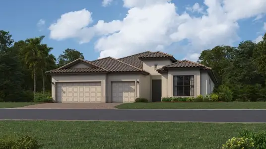 New construction Single-Family house 21123 Verawood Lp, Estero, FL 33928 plan The Summerville II - image