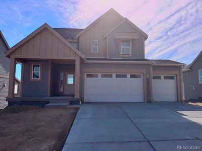 New construction Single-Family house 39540 Congress Lane, Elizabeth, CO 80107 Tabor- photo 0