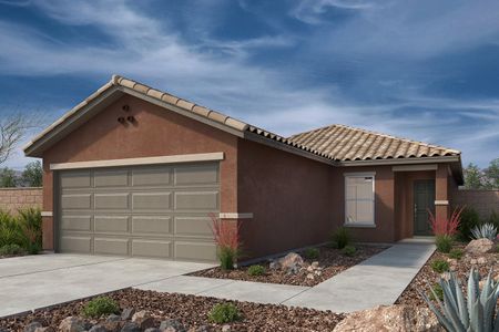 New construction Single-Family house 15244 N Primrose Peak Trl, Tucson, AZ 85739 plan Plan 1745 Modeled - image