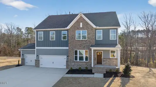New construction Single-Family house 54 E Fire Opal Ct, Clayton, NC 27520 plan Bennett - image