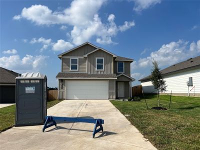 New construction Single-Family house 1256 Hickory Grove St, Brenham, TX 77833 plan Davis - image