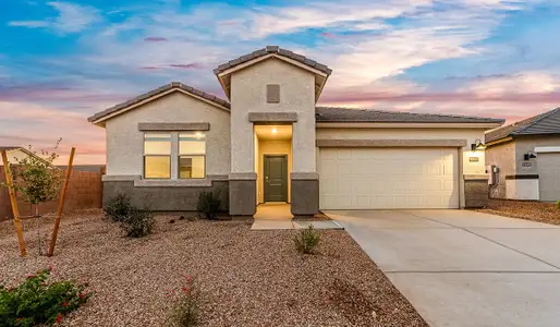 New construction Single-Family house 13487 N Laura Ellen Ln, Marana, AZ 85653 plan Dalea - image