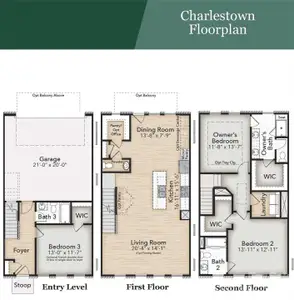 New construction Townhouse house 2724 Respite Ln, Charlotte, NC 28273 - image 3