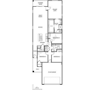 New construction Single-Family house 9769 N Summerstone Ave, Marana, AZ 85743 plan Opal - image