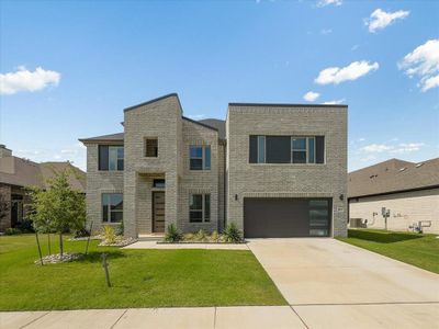 New construction Single-Family house 413 Coyote Creek Dr, Lavon, TX 75166 Presley | LakePointe- photo 0