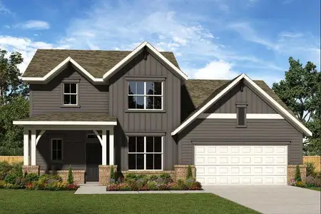 New construction Single-Family house 273 Pine Bark Dr, Buda, TX 78610 plan The Stagecoach - image