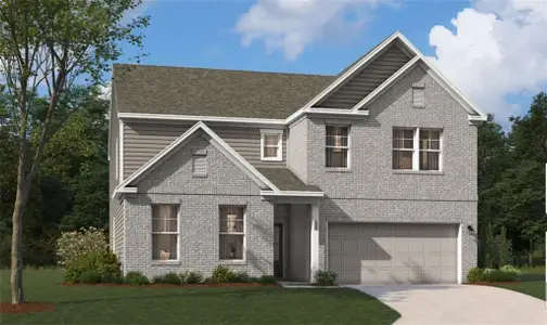 New construction Single-Family house 1925 Watson Falls Ct, Lawrenceville, GA 30043 plan The Mathis - image