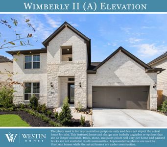 New construction Single-Family house 913 Violet Sunset Dr, Georgetown, TX 78628 The Wimberly II- photo 0