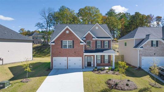 New construction Single-Family house 1661 N Lacebark Elm Way N, Lawrenceville, GA 30045 Fleetwood- photo 0