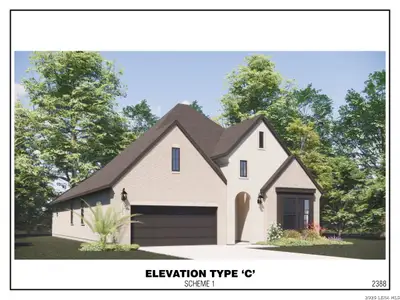 New construction Single-Family house 201 Heidi Hl, Castroville, TX 78009 plan The Alamo - image
