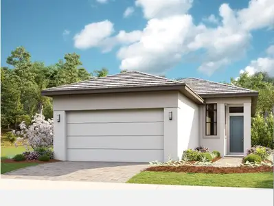 New construction Single-Family house 336 Se Via, Port St. Lucie, FL 34952 plan Allison - image