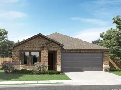New construction Single-Family house 6434 Prince Howard, San Antonio, TX 78239 plan The Allen (840) - image