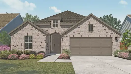 New construction Single-Family house 25808 Jasmine Sprig Ln, Elgin, TX 78621 plan Oleander - image