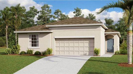 New construction Single-Family house 724 Sand Pine Lane, Haines City, FL 33844 Harrisburg- photo 0