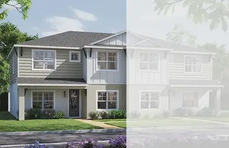New construction Townhouse house 10725 Wading River Ave, Parrish, FL 34219 plan Sylvan Paired - image