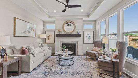 New construction Single-Family house 7407 Purple Martin Wy, Mint Hill, NC 28227 plan Portico - image 9
