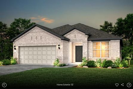 New construction Single-Family house 13401 Cerro Castellan Trce, Manor, TX 78653 plan Burnet - image