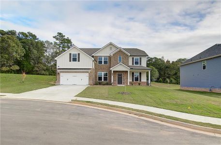 New construction Single-Family house 156 Buffalo Trace, Stockbridge, GA 30281 Meridian II- photo 0