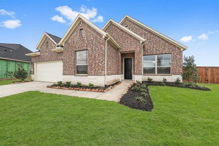 New construction Single-Family house 5602 Caracara, Manvel, TX 77578 Avanti- photo 0