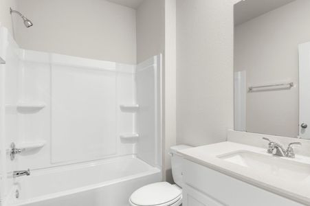 New construction Single-Family house 3043 Winding Creek Rd, Kyle, TX 78640 plan 1326 Casetta - image 11