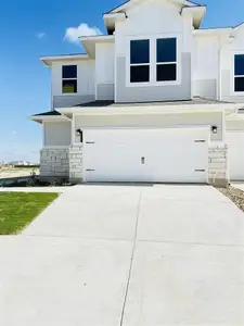 New construction Townhouse house 2035 Cora Ivy Ln, Round Rock, TX 78665 Monashee- photo 0
