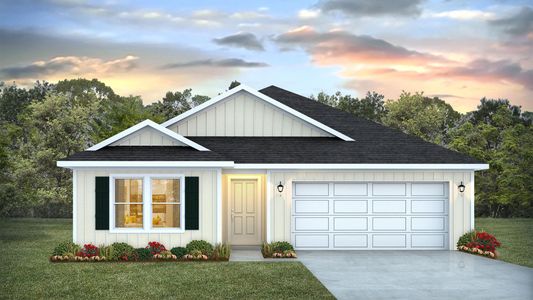 New construction Single-Family house 6961 William Pitsenbarger Rd, Panama City, FL 32404 plan The Creekside - image