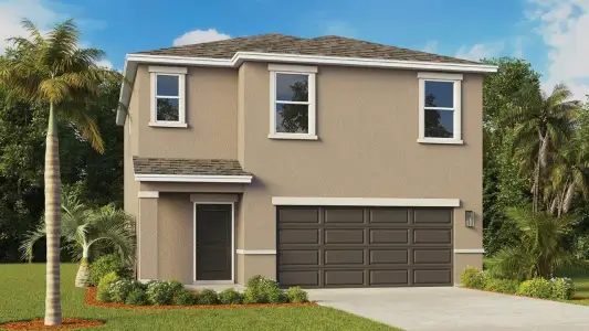 New construction Single-Family house 1607 Plateau Xing, Haines City, FL 33844 plan Crestview - image