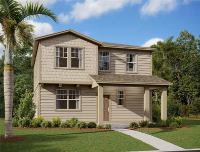 New construction Single-Family house 2443 Zuni Road, Saint Cloud, FL 34771 Taborfield Homeplan- photo 0