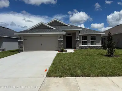 New construction Single-Family house 11594 Grace Rd, Weeki Wachee, FL 34614 plan 2020 - image