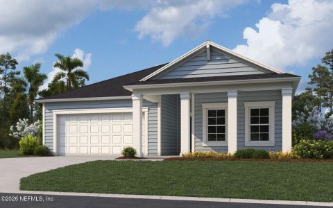 New construction Single-Family house 47 Windmill Palm Wy, Palm Coast, FL 32164 plan Camden - image