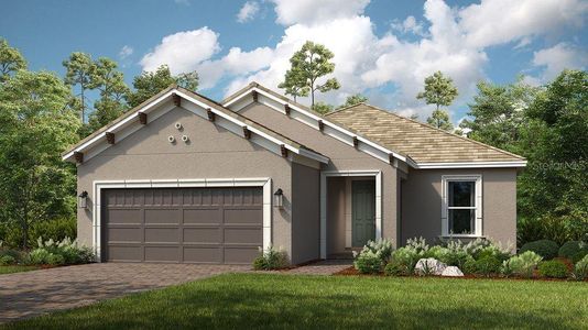 New construction Single-Family house 4658 Freccia Loop, Wesley Chapel, FL 33543 Farnese- photo 0