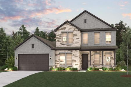 New construction Single-Family house 2028 Blue Mar Dr, Brookshire, TX 77423 plan Finley - image