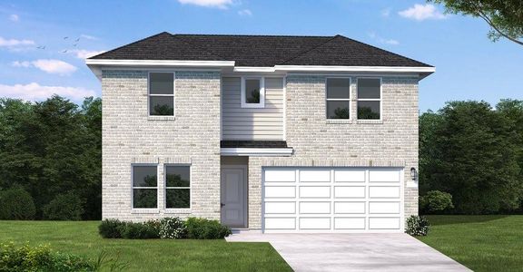 New construction Single-Family house 2014 Starlight St, Angleton, TX 77515 plan Llana - image