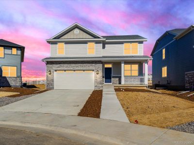 New construction Single-Family house 1814 S De Gaulle Court, Aurora, CO 80018 The Waterton- photo 0