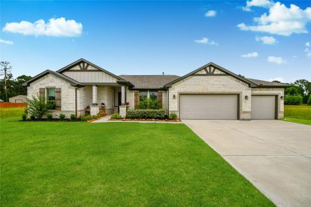 New construction Single-Family house 160 Barton Place Dr, Cleveland, TX 77327 plan Carter - image