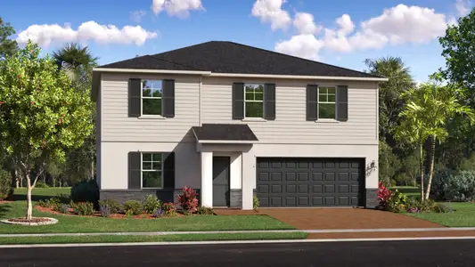 New construction Single-Family house 2425 Stingray Dr Se, Palm Bay, FL 32909 plan Eclipse II - image