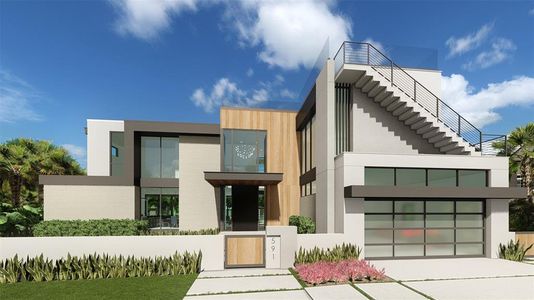 New construction Single-Family house 591 Golf Links Ln, Longboat Key, FL 34228 - image